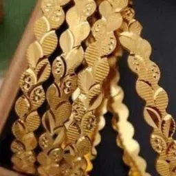 SGN fashion Gold Brass Bangles-picture-16