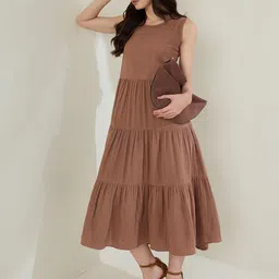 StyleStone Women Fit & Flare Midi Dress-picture-23