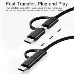 WEFLY Micro USB, USB, USB Type C OTG Adapter image 2