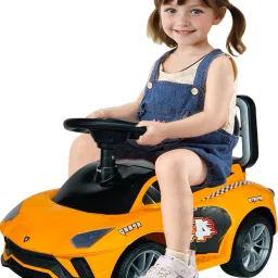 Baby Leg Push Car With Steering Rideon for 1 , 2 , 3 Year Kids Rideons & Wagons Non Battery Operated Ride On-22
