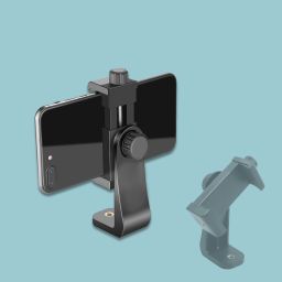 AMUSING 360-Degree Cell Phone Holder with Adjustable Clamp Phone Tripod Mount Adapter Tripod, Tripod Bracket, Monopod-21