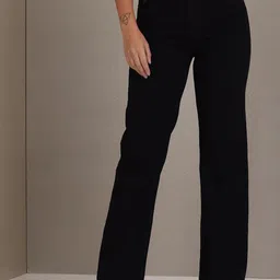 U.S. Polo Assn. Women Black Bootcut Stretchable Jeans-58