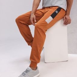 HRX By Hrithik Roshan Men Slim Fit Casual Joggers With Side Striped Detail-image-37