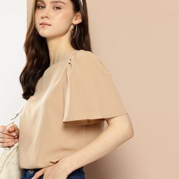encore by INVICTUS Flared Sleeve Top-image-39