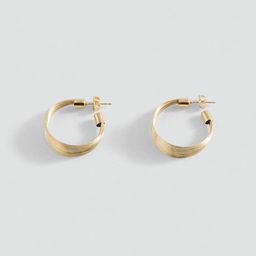 MANGO Circular Hoop Earrings-34