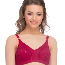 Clovia Pink Full-Coverage Bra BR0486P22-picture-0