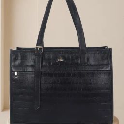 Yelloe Black Animal Effect Large Tote-image-50