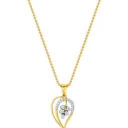 Kisna Diamond & Gold Jewellery 14k Lilian Pendant-23