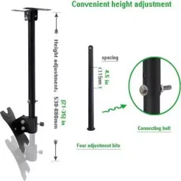 Techut Adjustable Ceiling Mount TV Bracket For TV Size 14- 40 Inch-17