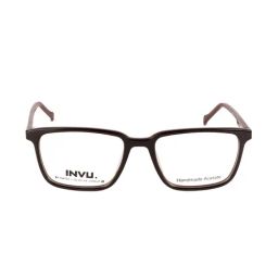 INVU A4008D Brown Full Rim Square Frame-image-50
