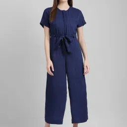 Zink London Blue Below Knee Jumpsuit-picture-47