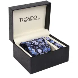 Tossido Multi Printed Necktie and Pocket Square Set For Men-picture-6