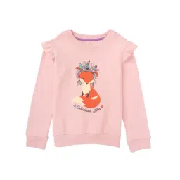 Cub McPaws Pink Printed Sweatshirt-image-45
