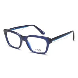 Irus Blue Rectangular Eye Frames for Men-picture-37