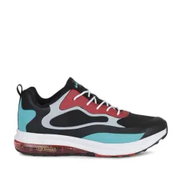 Campus Men's Renegade Black & Turquoise Running Shoes-image-29