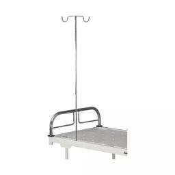 A ONE HOSPICARE Polished Stainless Steel 202 Grade IV Rod Bed Side, AOH - 188 (F)-picture-8