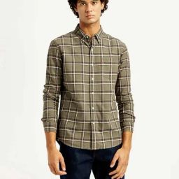 Levi's Men's Checkered Slim Fit Shirt-picture-12