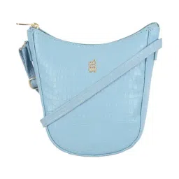 Baggit Blue Animal Effect Small Cross Body Bag-image-38