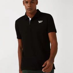 Reebok Black Slim Fit Sport polo-picture-17