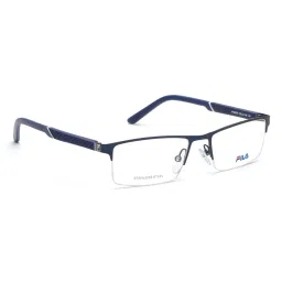 Fila Blue Rectangular Eye Frames for Men image 3