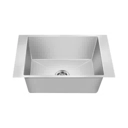Nirali BG Kitchen Sink Meritox Series Big 710x460 mm (28x18 inch) Hairline Satin Finish Stainless Steel, Enos-picture-32