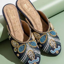 Inc.5 Women's Navy Mule Shoes-48