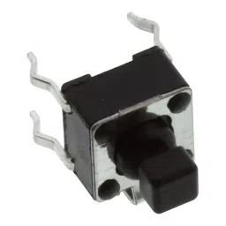 E-SWITCH TACT SW, SPST-NO-DB, 0.05A, 12V, SOLDER, TLE1105SPF160Q.-picture-0