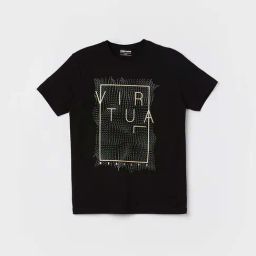 Fame Forever by Lifestyle Kids Black Regular Fit Printed Cotton T-Shirt-image-98