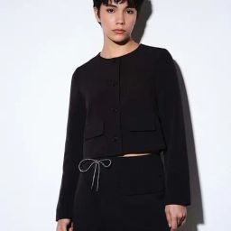 Only Black Tailored Short Jacket-43