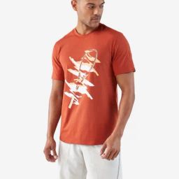 ARTENGO By Decathlon Men Brown Regular Fit T-Shirt-26