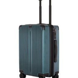 Carriall Green 8 Spinner Wheels Small Hard Cabin Trolley - 55 cm-41