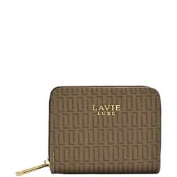 LAVIE LUXE Brown Casual Synthetic Leather Zip Around Wallet for Women-picture-19