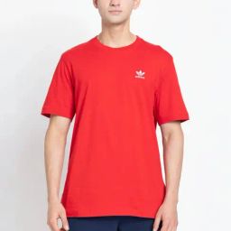 Adidas Originals Red TREFOIL ESS T-Shirt-picture-42
