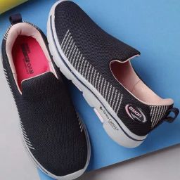 Asian Women's Navy Walking Shoes-picture-31