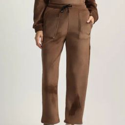 Iconic Brown Regular Fit Sweatpants-image-58