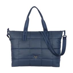 Baggit Blue Quilted Large Cross Body Bag-image-77