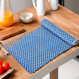 REVEXO Blue & White Printed Water-Resistant Shelf Liner-image-50