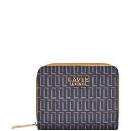 LAVIE LUXE Navy Casual Synthetic Leather Zip Around Wallet for Women-43