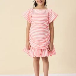 StyloBug Lavender Regular Fit Dress-6
