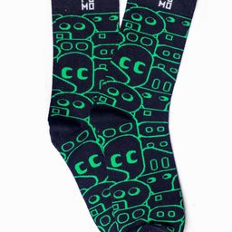 NoFoMo Printed Calf-Length Socks-image-10