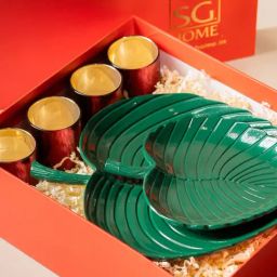 S. G. Home Green Metal Gift Set-image-21