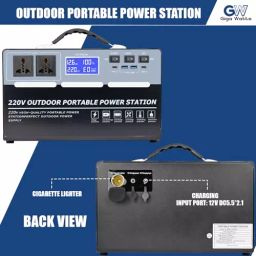 GIGAWATTS 1000 W Portable Power Station Lithium-ion Battery Solar Generator, FBM-1000C image 5