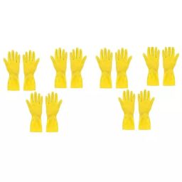 ETS Hand Pro Nitrile Dish Washing Hand Gloves, Yellow L Size, ETS_15 (Pack of 6 Pair)-image-35