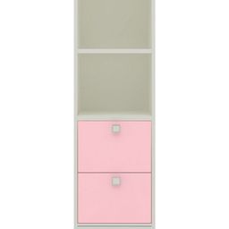 Adona Tiara Bookshelf Cum Display Unit - Baby Pink-image-73