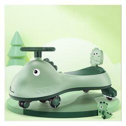 R for Rabbit Iya Iya Dino Swing Car With Light & Music - Green-46