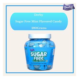 Derby Sugar Free Mint Flavoured Candies 280 Gram Pack Of 1-image-38