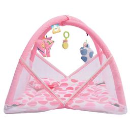 Kwitchy Baby Bedding Set New Born Bed Mattress with Mosquito Net -  Pink-picture-24