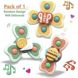 ARCADE TOYS Butterfly Suction Spinner Toy for Kids - Colour & Design may vary-16
