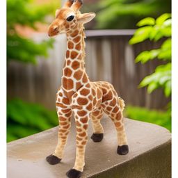 Tickles Giraffe Soft Stuffed Plush Animal Toy for Kids Boys & Girls Birthday Gift (Color: Brown; Size: 55 cm)-12