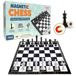 Little Berry Magnetic Chess Board Game - Strategy and Travel Board Game (Multicolor)-14